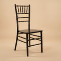 Elegant Black Wood Chiavari Chair