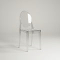 Elegant Clear Crystal Victoria Ghost Chair